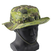 Sombrero de Pesca Ajustable de Camuflaje de Ala Ancha Transpirable para Hombre, de Alta Calidad, para Senderismo al Aire Libre