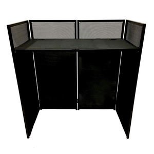 <span class=keywords><strong>Dj</strong></span> <span class=keywords><strong>DJ</strong></span> אירוע חזית לבן/שחור סקרים מתכת מסגרת תא עם שטוח שולחן למעלה - Product Image 2