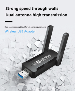 Nouveautés Adaptateur WiFi USB AC1300 double bande 2,4 GHz 5 GHz <span class=keywords><strong>Carte</strong></span> réseau sans fil pour ordinateur <span class=keywords><strong>portable</strong></span> et ordinateur de bureau - Product Image 5