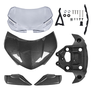 Xxun ที่บังลมมอเตอร์ไซค์ที่บังแดดตัวป้องกันไฟหน้าสำหรับ <span class=keywords><strong>Triumph</strong></span> <span class=keywords><strong>Speed</strong></span> Triple <span class=keywords><strong>1200</strong></span> <span class=keywords><strong>RS</strong></span> 2021-2023 - Product Image 3