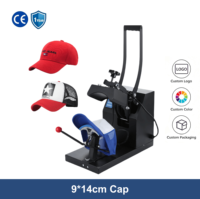 Mesin Press Panas Manual Profesional untuk Topi, Printer Sublimasi untuk Pakaian Olahraga Kustom, Produksi Hadiah Promosi