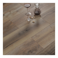 8mm 12mm AC4 Wear Layer Click Lock HDF Core Parquet en bois antidérapant pour salon moderne