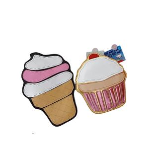 Tas Selempang Anak Baru Model Fancy, Mini Lucu Rantai Es Krim Kue, Dompet Koin Anak - Product Image 1