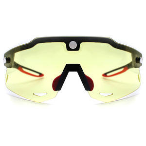 Occhiali Sport Magnet con 3 Clip, Lenti Rosse, Blocco 100% Luce Verde e Blu, Lenti Ambra Anti-Fatica, Occhiali per il Sonno, Occhiali Laser - Product Image 5