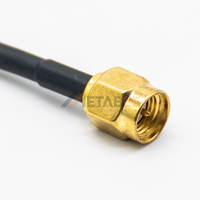 Antenne ISM 433 MHz à gain élevé 3dBi, connecteur SMA mâle, base magnétique robuste, câble RG174 omnidirectionnel