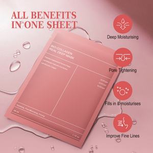 Meilleures ventes - Masque facial pour le soin de la peau 34g - Hydratant, raffermissant, minimisant les pores - Bio-collagène - Masque profond réel - Product Image 2