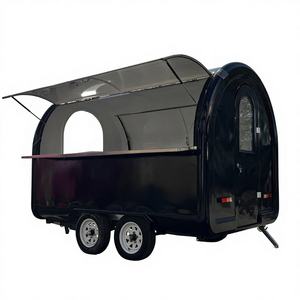 Atractivo Remolque de Comida Móvil de Aluminio |   Mueble de Cocina Multifuncional de 2.8m de Largo para Servicio de Alimentos - Product Image 1