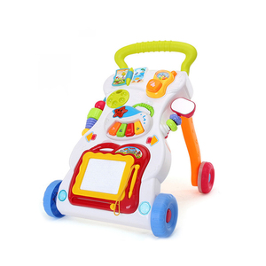 Poussettes pour bébés Walkers 4 en 1 Multifonctionnel Toddler Learning Walking Stroller Activity Center Baby Walker - Product Image 2