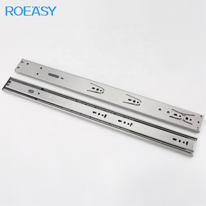 Corredera Telescópica para Cajón de <span class=keywords><strong>Cierre</strong></span> Suave ROEASY de 45 mm con Rodamiento de Bolas de Acero Inoxidable de Movimiento <span class=keywords><strong>Lento</strong></span> para Muebles - Product Image 2