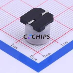 Condensateur électrolytique en aluminium SMD VZH471M1CTR-1010, SMD, D10xL10mm 470uF 20% 16V 10mm - Product Image 2