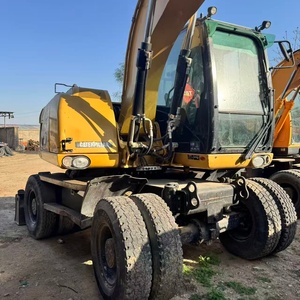 Excavadora M315D2 Usada, Equipo de Construcción de Uso Pesado, Tipo de Rueda, Color Amarillo y Negro, Modelo de 15 Toneladas - Product Image 4
