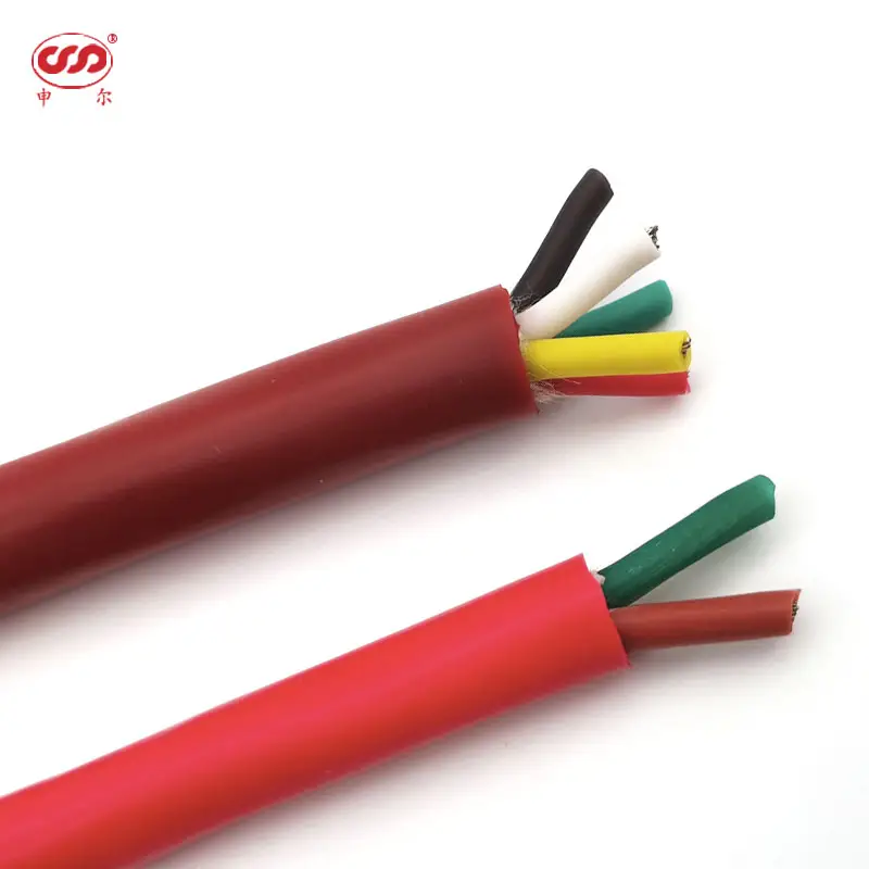 Cotton Paper Inner And Outer Silicone Waterproof And Pressure Resistant High Temperature Cable