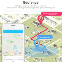Localisateur GPS pour animaux de compagnie certifié CE FC avec fonction de recherche lumineuse, collier anti-perte pour chien, traceur étanche, dispositif anti-perte pour chat