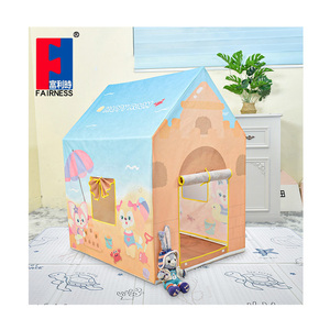 Tente de jeu portable pour enfants, <span class=keywords><strong>tipi</strong></span> de plage, grande tente de jeu pour filles, maisonnette de jeu, décoration de fête - Product Image 1