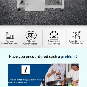 เครื่องตรวจจับโลหะในอาหารคุณภาพสูง JINDUN JD-606 304 SUS พร้อมสายพานลำเลียงปรับความเร็วได้ รับประกัน 1 ปี สำหรับอลูมิเนียมฟอยล์ - Product Image 3