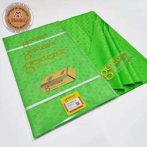 OEM/ODM Vente en gros directe usine <span class=keywords><strong>Tissu</strong></span> Bazin Riche Bourgogne Original Nigérian Africain de Haute Qualité 100% Coton - Product Image 4