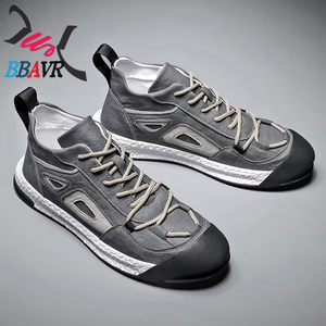 Chaussures de sport décontractées pour homme, respirantes, noires, de marque, personnalisées - Product Image 5