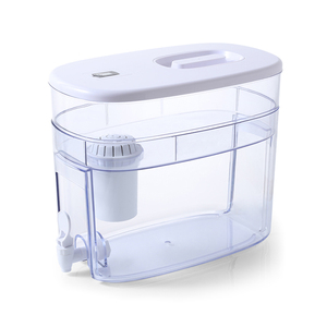 Carafe filtrante à eau Bluetech HS522 Fressia 7,<span class=keywords><strong>5</strong></span> L, <span class=keywords><strong>plastique</strong></span> sans BPA, manuelle, avec mesureur TDS intégré, ergonomique - Product Image 1