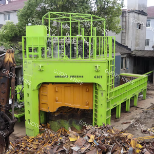 Ciseaux étagés multi-couteaux ferraille déchets d'acier portique équipement hydraulique Machine moulage à un coup 800-C - Product Image 5