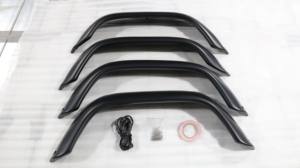 Tira de ajuste de cejas de rueda de ala de ceja de coche delantera y trasera más ancha adecuada para <span class=keywords><strong>Defender</strong></span> 90 / 110 rueda ceja ArchTrim labio - Product Image 2