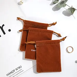 Suede Jewelry Bag Velvet Pouches Large Jewelry Bag Velvet Jewelry Packaging Premium