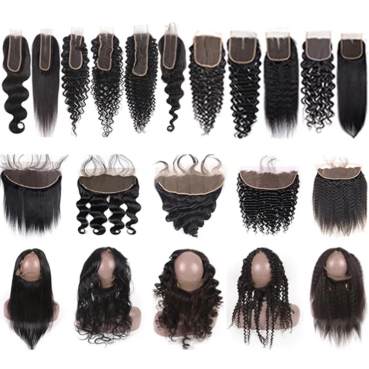 Perruque de cheveux indiens bruts avec dentelle frontale 13x6, perruques sans colle avec dentelle frontale complète pour femmes noires, perruque brésilienne droite avec dentelle frontale de 40 pouces