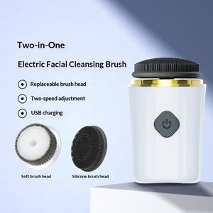 Limpiador 2 en 1 para Eliminar Puntos Negros y Acné, Cepillo de Limpieza <span class=keywords><strong>Facial</strong></span> Eléctrico en Oferta, Cepillo de Ducha con Cerdas de Limpieza Profunda - Product Image 2