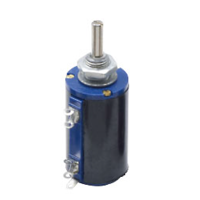 WXD3-13-2W 10K multi-turn wire-wound potentiometer with sliding rheostat for precise adjustments