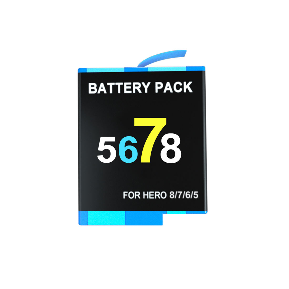 Hongdak Replace Sport Camera Gopros BATTERY with Charging Storage Box and TF Card Slots for Gopros 8 7 6 5 4