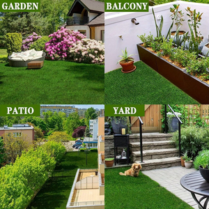 Césped Artificial para Exteriores, Alfombra de Césped Sintético, Césped Artificial para Balcones, Terrazas y Jardines - Product Image 6