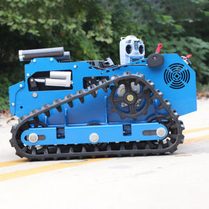 Robotic <b>Lawn</b> <b>Mowers</b> Houses Gardens-<b>Self</b>-<b>Propelled</b> Gas-Electric Hybrid Cordless Remote-Controlled Four-Wheel-Drive Off-Road Tires - Product Image 5