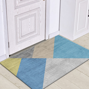 Tapis de salle de bain antidérapant absorbant au design minimaliste personnalisé, tapis <span class=keywords><strong>d</strong></span>'<span class=keywords><strong>entrée</strong></span> et de hall, tapis de chambre à coucher, tapis de <span class=keywords><strong>porte</strong></span>, tapis de sol - Product Image 6
