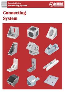 Minde – Support d'angle en L en <span class=keywords><strong>acier</strong></span> au carbone noir à prix avantageux pour profilé aluminium <span class=keywords><strong>40x40</strong></span> série fente 8mm - Product Image 5