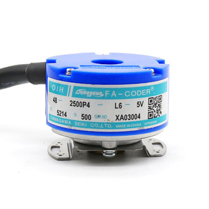 Tamagawa Rotary Encoder OIH48-2500P4-L6-<b>5V</b> <b>5V</b> Incremental With Cable Leads For Servo Motor Applications - Product Image 4