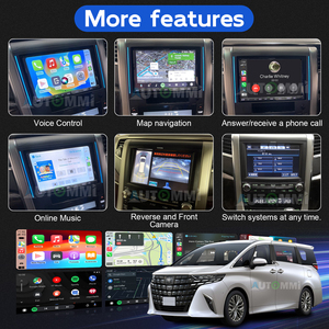 Kit de Interfaz de Módulo Decodificador Multimedia Inalámbrico <span class=keywords><strong>Apple</strong></span> CarPlay Android Auto para Toyota Alphard Vellfire - Product Image 4
