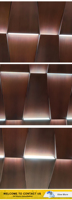 Plafond en aluminium au design moderne Panneaux de plafond commerciaux ignifuges en aluminium