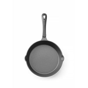 Sartén de Hierro Fundido Negra HENDI, Freidora Comercial, Diámetro 200 mm, Altura 40 mm - Product Image 1