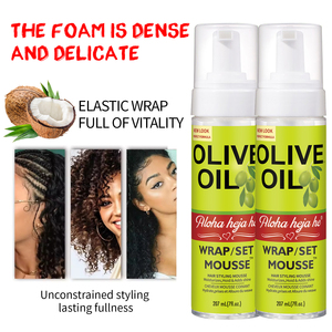 Fabricant de <span class=keywords><strong>mousse</strong></span> capillaire en stock Effet naturel <span class=keywords><strong>Mousse</strong></span> capillaire à l'huile d'olive pour <span class=keywords><strong>cheveux</strong></span> bouclés - Product Image 4