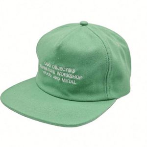 Gorra Snapback Personalizada de 5 Paneles con Logotipo Bordado, Unisex, Visera Plana, Estilo Vintage, Sin Estructura, de Algodón - Product Image 4