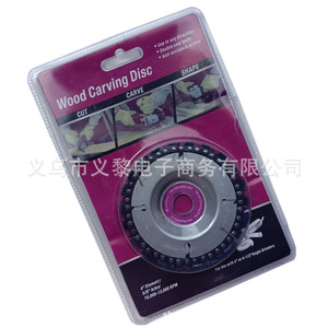 Disque de sculpture sur bois Yili Hardware 4 pouces 115 mm pour meuleuse d'angle, découpe, sculpture, façonnage - Product Image 4