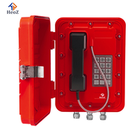Téléphone souterrain pour mines, interphone de tunnel, intrinsèquement sûr, téléphone IP, Atex, anti-explosion, point d'appel