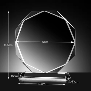 Hbl מותאם אישית 2d 3d תמונה חרוט בתוך פרסי גביע קריסטל עם התמונה שלך עבור מתנות מזכרות - Product Image 5