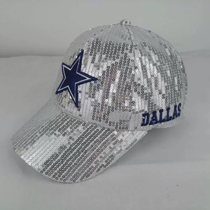 Gorra Deportiva <span class=keywords><strong>de</strong></span> Moda <span class=keywords><strong>de</strong></span> los <span class=keywords><strong>Cowboys</strong></span>, Gorra con Lentejuelas <span class=keywords><strong>de</strong></span> <span class=keywords><strong>Dallas</strong></span>, Venta al por Mayor para Fanáticos <span class=keywords><strong>de</strong></span> los <span class=keywords><strong>Cowboys</strong></span>, Gorra Deportiva <span class=keywords><strong>de</strong></span> <span class=keywords><strong>Dallas</strong></span> - Product Image 1