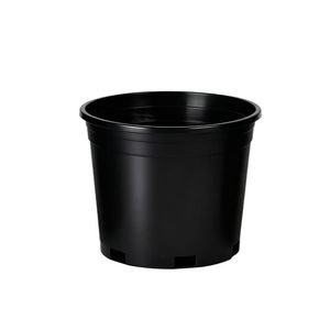 LANTAN JZZ19 Pot de culture en plastique noir économique et écologique, design ferme, pour serre, pépinière et jardin, avec trou de drainage - Product Image 6