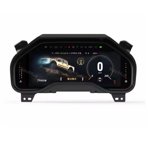 NaviHua Nouveau design d'écran numérique pour Ford F150 Raptor 2015 2020 12,3 pouces Tableau de bord LCD de voiture Compteur de vitesse automobile Cockpit virtuel - Product Image 4