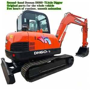 Escavatore Usato Doosan DH60-7 da 6 Tonnellate, Mini Escavatore Originale a Basso Consumo di Carburante, Disponibile in <span class=keywords><strong>Stock</strong></span> - Product Image 1