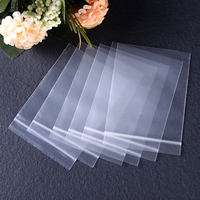 Polysmarts Impression Personnalisée Étanche Transparent Transparent PE Sac à Fermeture Éclair Tous les Types Taille Rouge Pochettes à Fermeture Éclair Latérale PE Sac Ziplock