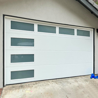 Maison de style américain, villa, kit complet, motorisé, système automatique, étanche, isolé, porte de garage sectionnelle