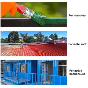 طلاء ألكيد وقائي من التآكل قابل للغسل سريع التجفيف جيد طلاء للحماية من الصدأ للمعادن للسطح الصلب في الهواء الطلق - Product Image 5