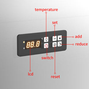 <span class=keywords><strong>Congelatore</strong></span> per Preparazione Pizza e Sandwich Yipomson, Acciaio Inox 201, Uso Commerciale, 230L, 1 Scomparto/<span class=keywords><strong>2</strong></span> <span class=keywords><strong>Cassetti</strong></span>, Scongelamento Automatico - Product Image 4
